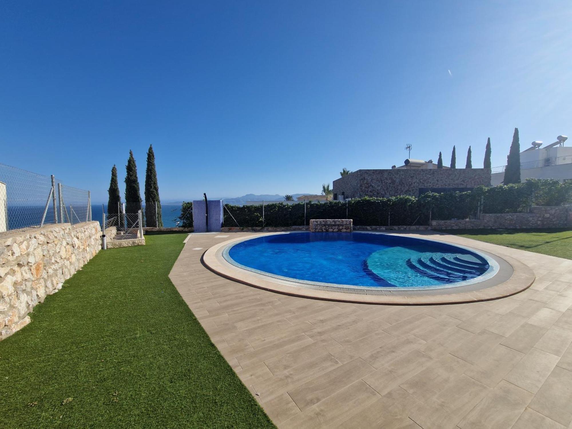 Casa Buena Vista Con Piscina Y Ascensor Villa Cullera Exterior photo